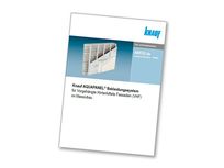 Knauf AQUAPANEL® Bekleidungssystem für vorgehängte hinterlüftete Fassaden (VHF) im Massivbau - Technische Broschüre