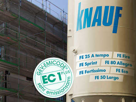 Fließestriche EMICODE EC1 Plus zertifiziert